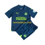 Camisolas de futebol PSV Eindhoven Criança Equipamento 3ª 2023/24 Manga Curta